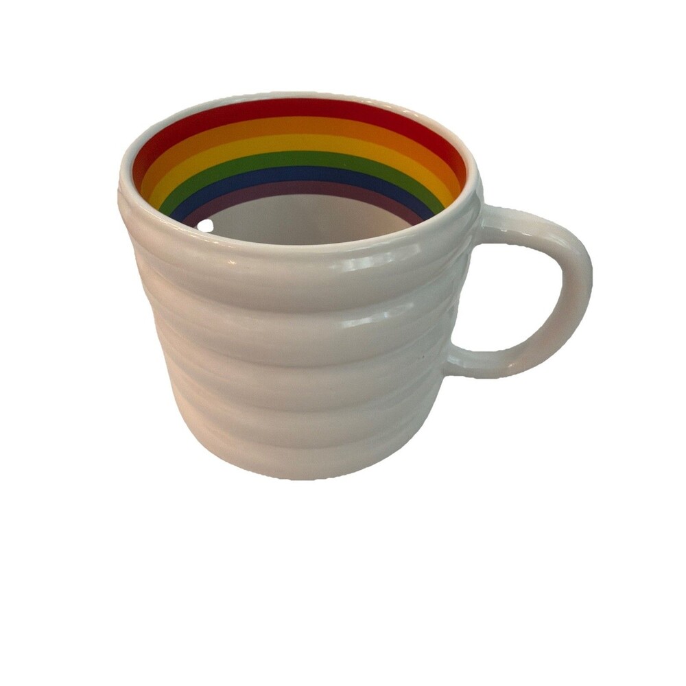 Pride 20oz Rainbow Mug White Ceramic Porcelain 20 fl oz Target 2025